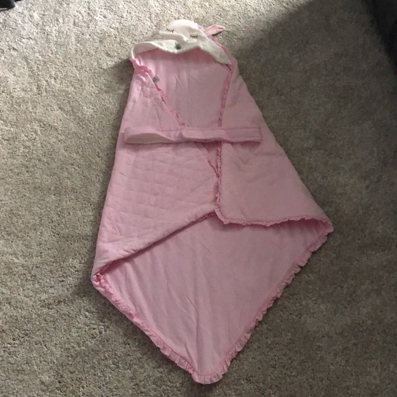 Other - Baby bunny hoodie blanket wraps with belt